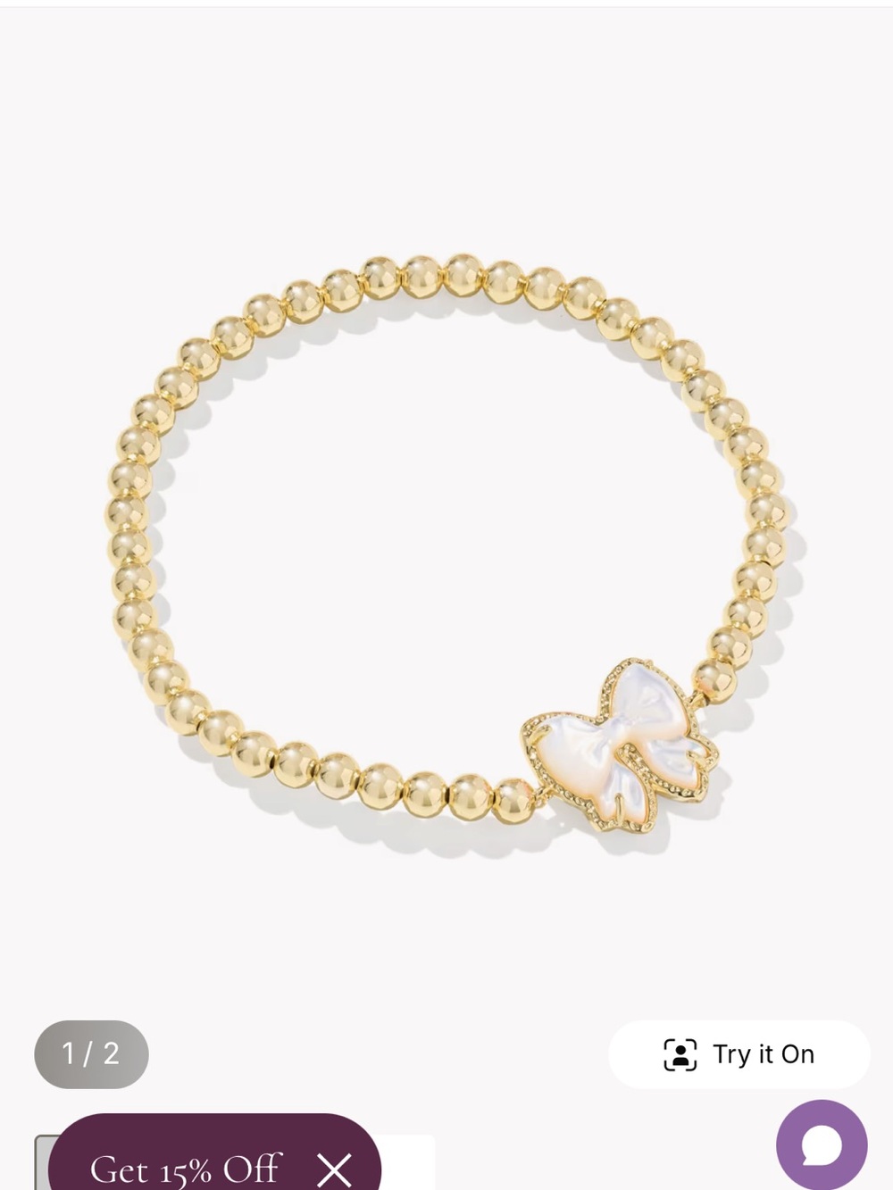 Kendra Scott Haley now stretch bracelet